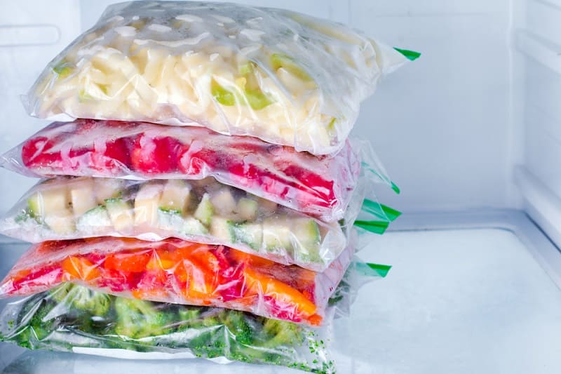 Aprenda a preservar os nutrientes de alimentos congelados.