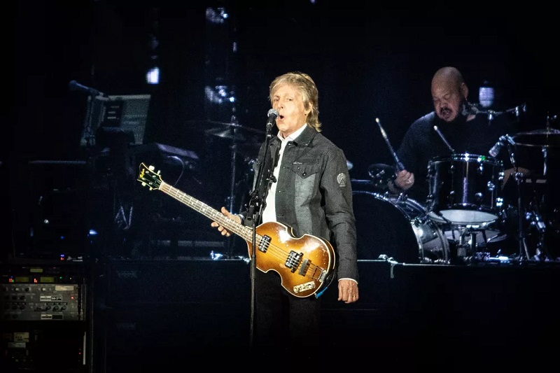Paul McCartney canta em show em SP em 2019 — Foto: Fábio Tito/G1