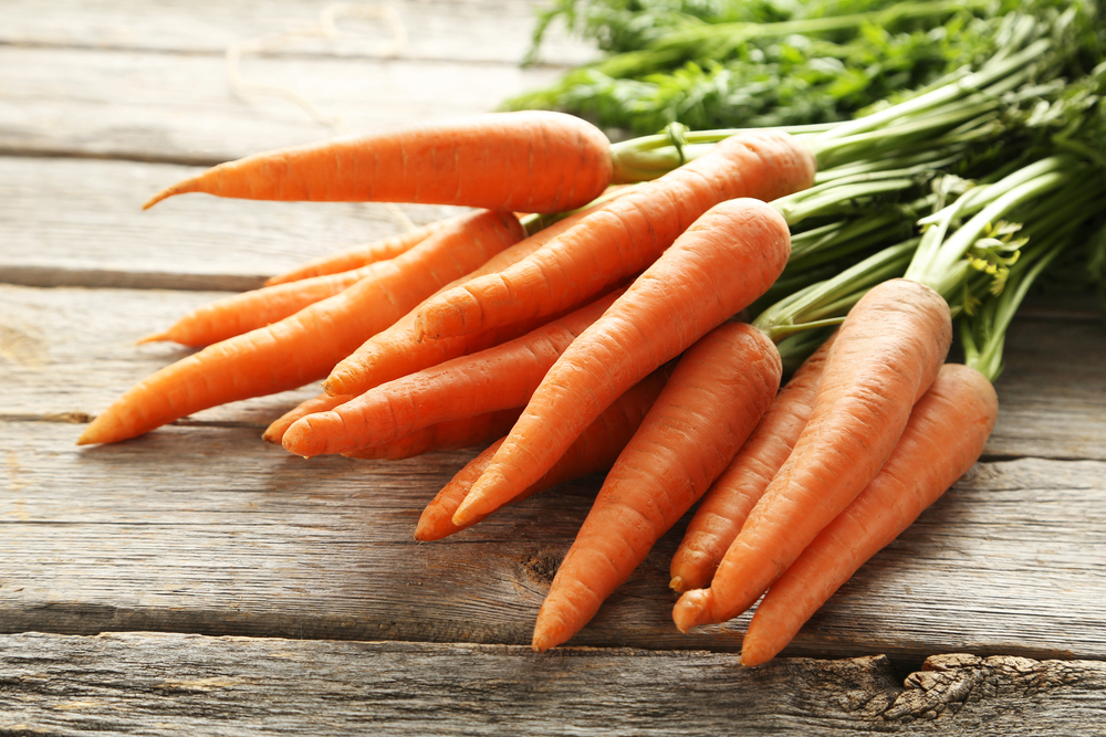 Cenoura é um dos alimentos que fazem bem à pele